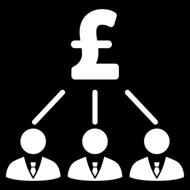 Vektör simgesi simgesi Lirası hissedarlar düz