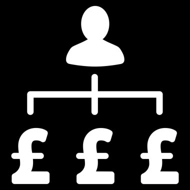 Lirası toplayıcı düz vektör simgesi simgesi