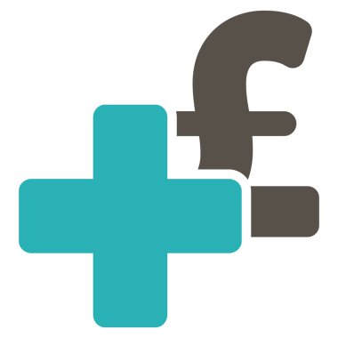 Lirası düz vektör simgesi simgesi eklemek