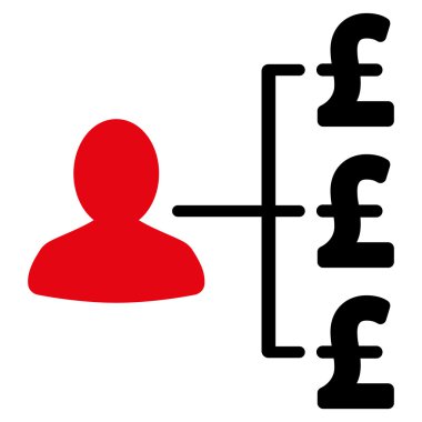 Vektör simgesi simgesi Lirası mükellefi ilişkiler daire