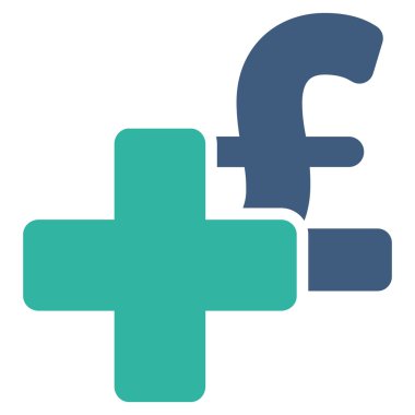 Lirası düz vektör simgesi simgesi eklemek