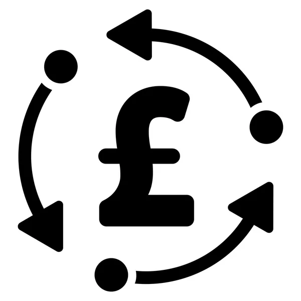 Font forgatás lapos Vector Icon szimbólum — Stock Vector