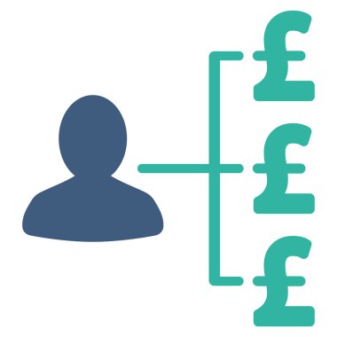 Vektör simgesi simgesi Lirası mükellefi ilişkiler daire