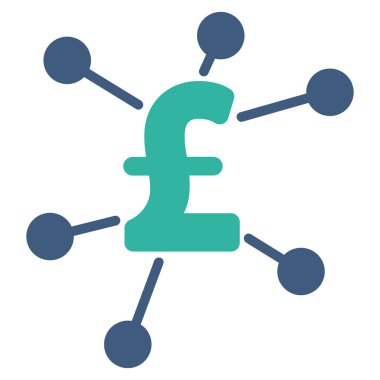 Düz vektör simgesi simgesi Lirası Linkler