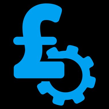 Geliştirme Lirası fiyat düz vektör simgesi simgesi