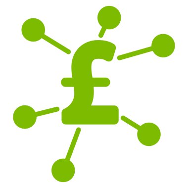 Düz vektör simgesi simgesi Lirası Linkler