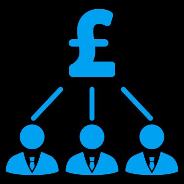 Vektör simgesi simgesi Lirası hissedarlar düz