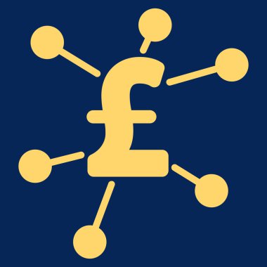 Düz vektör simgesi simgesi Lirası Linkler