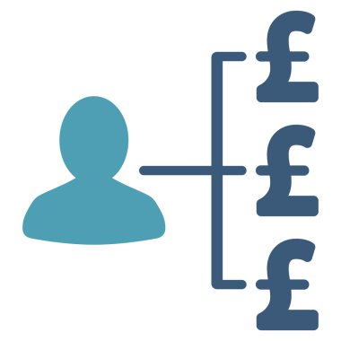 Vektör simgesi simgesi Lirası mükellefi ilişkiler daire