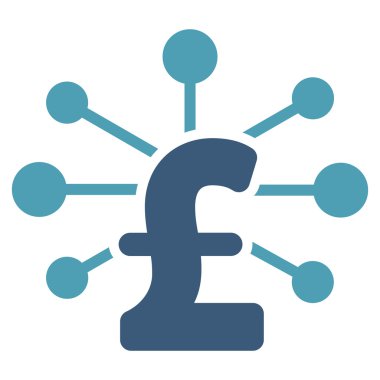 Vektör simgesi simgesi Lirası ilişkiler daire