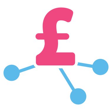 Düz vektör simgesi simgesi Lirası Bankası şubeleri