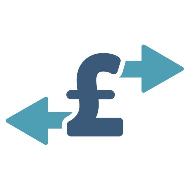 Lirası para düz vektör simgesi simgesi harcamak