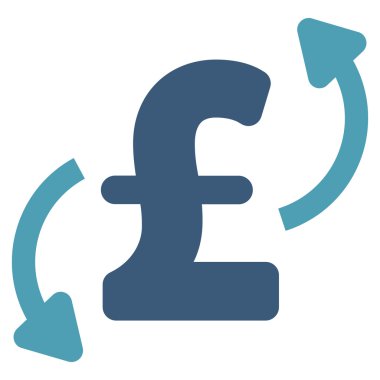 Düz vektör simgesi simgesi Lirası aktarır