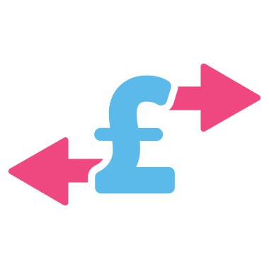 Lirası para düz vektör simgesi simgesi harcamak