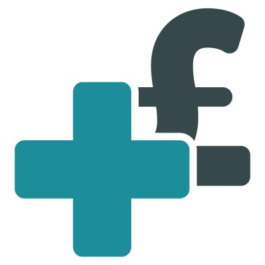 Lirası düz vektör simgesi simgesi eklemek