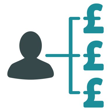 Vektör simgesi simgesi Lirası mükellefi ilişkiler daire