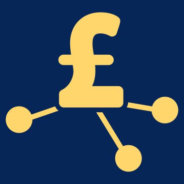 Düz vektör simgesi simgesi Lirası Bankası şubeleri