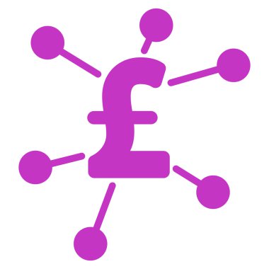 Düz vektör simgesi simgesi Lirası Linkler