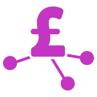 Düz vektör simgesi simgesi Lirası Bankası şubeleri