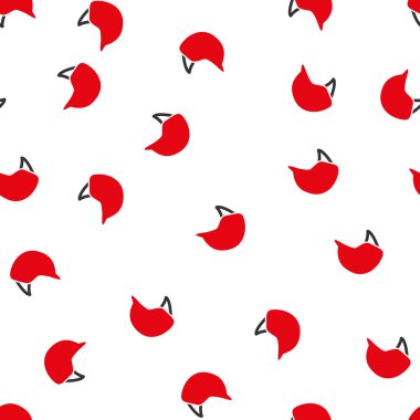 Motosiklet kask düz Raster Seamless modeli