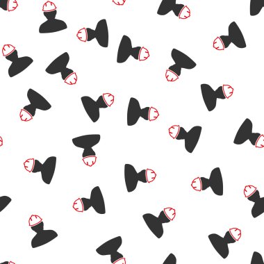 Hardhat Düz Vektör Dikişsiz Desen kişi