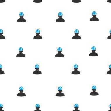 Asker benekli kask düz Raster Seamless modeli altında