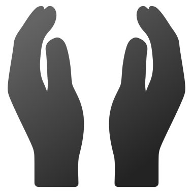 Bakım el degrade Raster simgesi