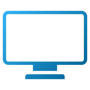 Monitör degrade Raster simgesini