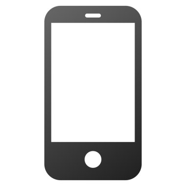 Smartphone degrade Raster simgesi