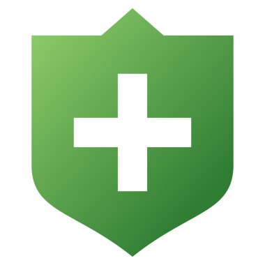 Kalkan degrade Raster simgesi