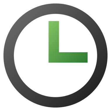 Saat degrade Raster simgesi