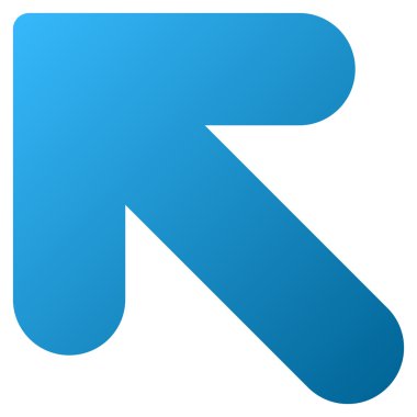 Sol degrade Raster simgesi yukarı ok