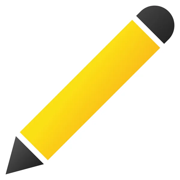 Pencil Gradient Raster Icon — Stock Photo, Image