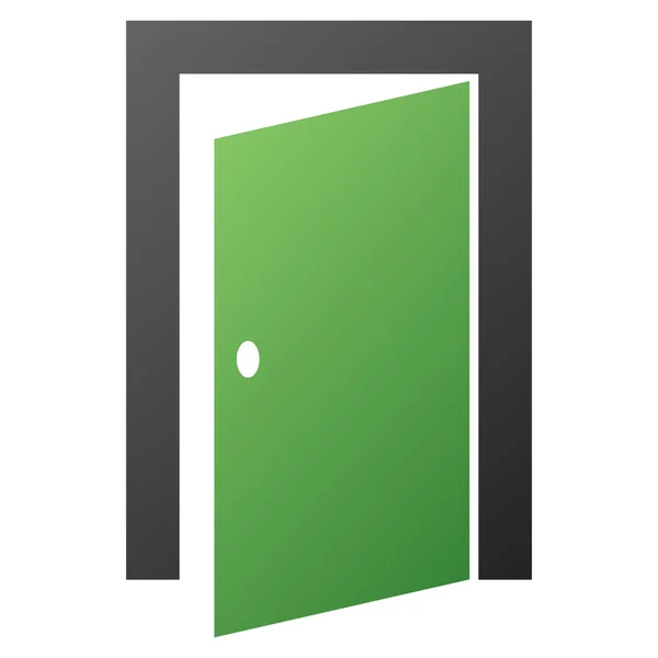 Door Gradient Raster Icon — Stock Photo, Image