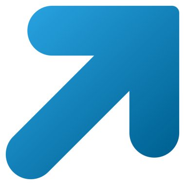 Şu degrade vektör simge yukarı ok