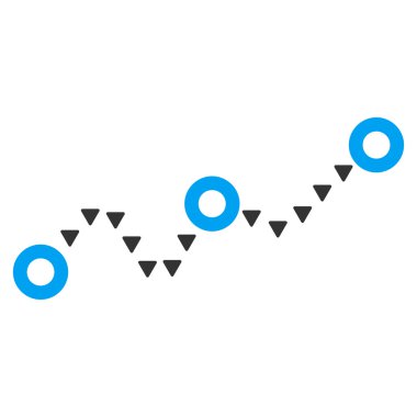 Noktalı grafik düz Raster sembolü