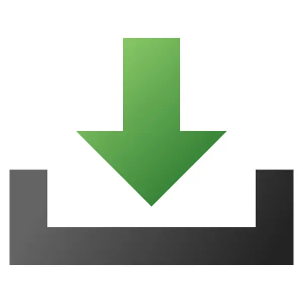 Descargar icono del vector de gradiente — Vector de stock