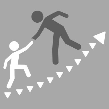 Eğitim ilerleme düz vektör simgesi