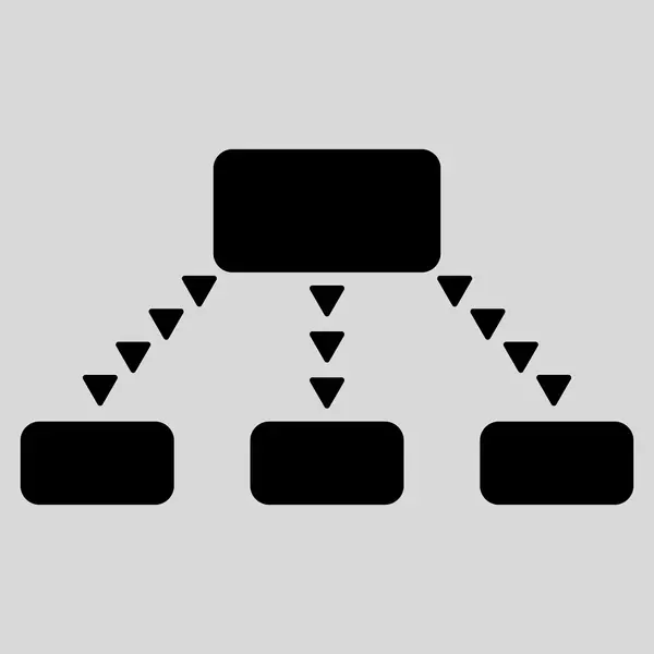 Schema punteggiato Simbolo vettoriale piatto — Vettoriale Stock