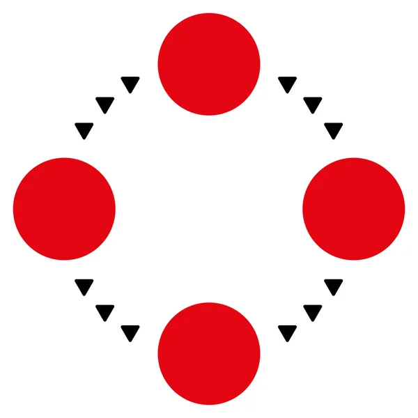 Символ плоских векторов — стоковый вектор