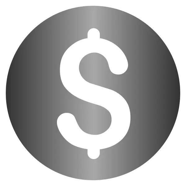 Dollar-Gradienten-Vektor-Symbol — Stockvektor