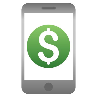 Cep Bank degrade glif simgesi