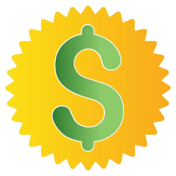 Preis-Etikett-Gradienten-Symbol — Stockfoto