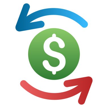 Denge degrade vektör simge Yenile