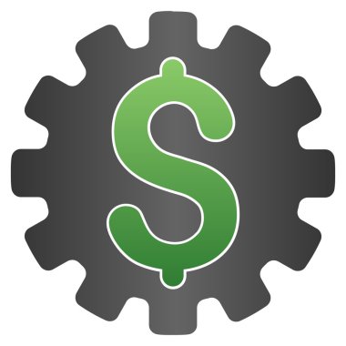 Ödeme seçenekleri degrade vektör simgesi