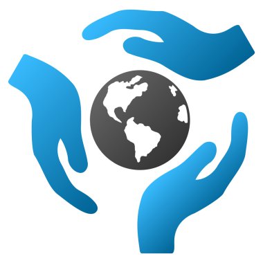 Genel bakım degrade glif simgesi