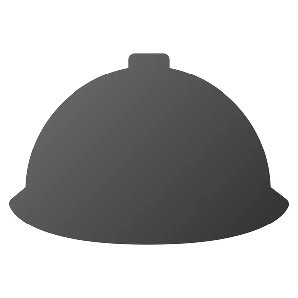 Bauarbeiter Helm Gradient Glyphen-Symbol — Stockfoto
