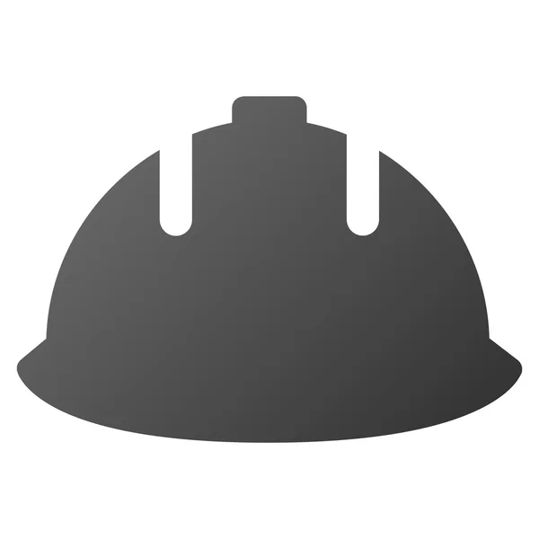 Builder hełm ikona gradientu glifów — Zdjęcie stockowe