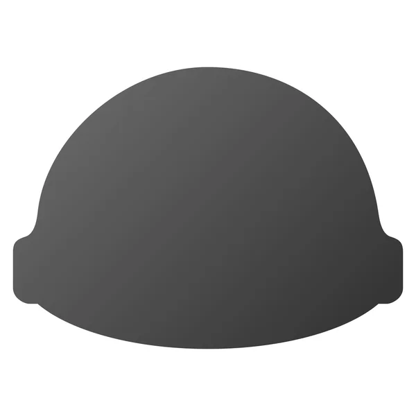 Bouwer helm kleurovergang Glyph pictogram — Stockfoto