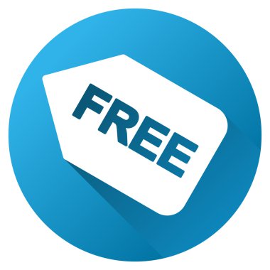 Ücretsiz Sticker Gradyan Yuvarlak Vektör Simgesi